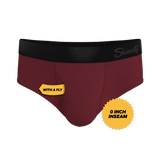 The Sommelier | Burgundy Ball Hammock® Pouch Underwear Briefs - Shinesty - Flyclothing LLC