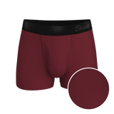 The Sommelier | Burgundy Ball Hammock® Pouch Trunks Underwear - Shinesty - Flyclothing LLC