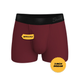 The Sommelier | Burgundy Ball Hammock® Pouch Trunks Underwear - Shinesty - Flyclothing LLC