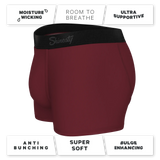 The Sommelier | Burgundy Ball Hammock® Pouch Trunks Underwear - Shinesty - Flyclothing LLC