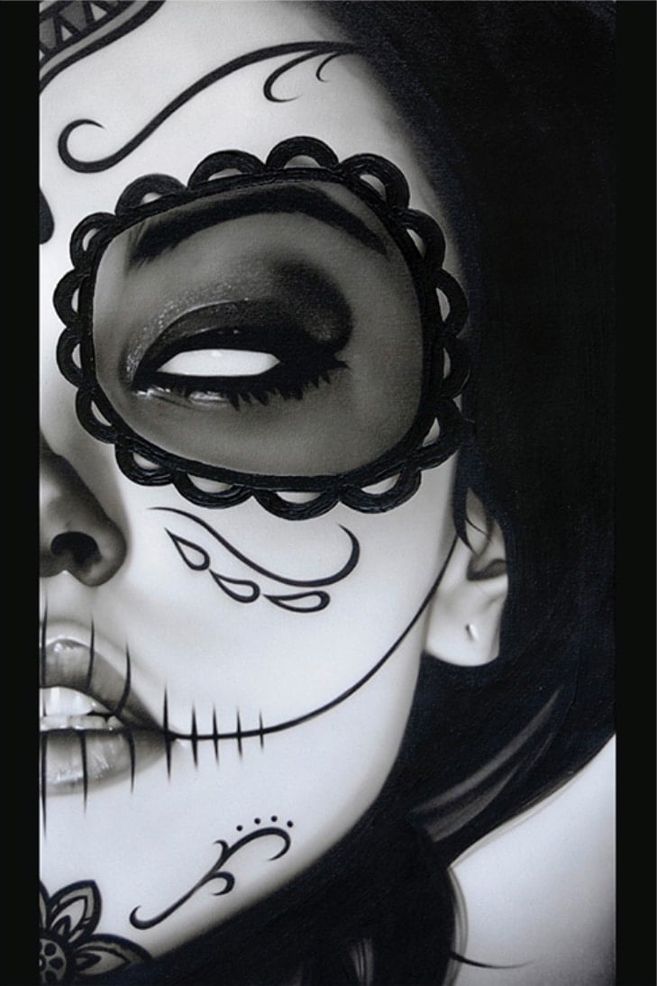 Black Market Art Company Sophia La Muerta Print
