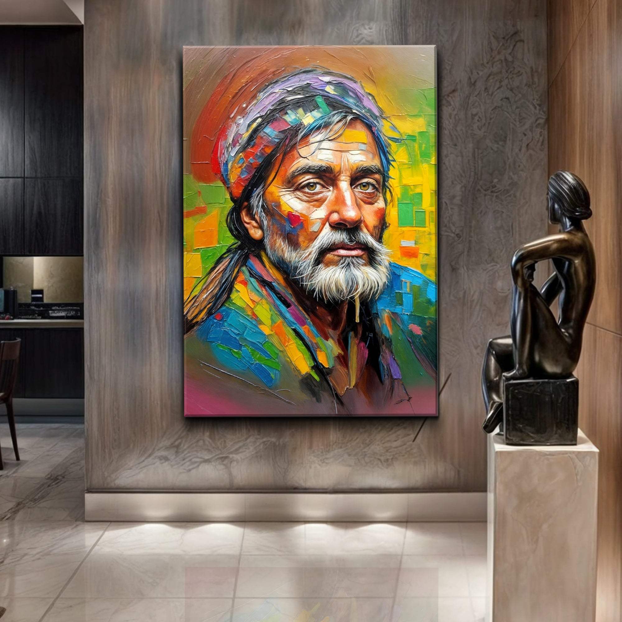Soul Mosaic - Sport Wall Art - Tailored Canvases - Flyclothing LLC