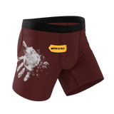The Sous Chef | Flour Hand Print Ball Hammock® Pouch Underwear With Fly