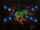 Black Market Art Company South Will Rise Again Print