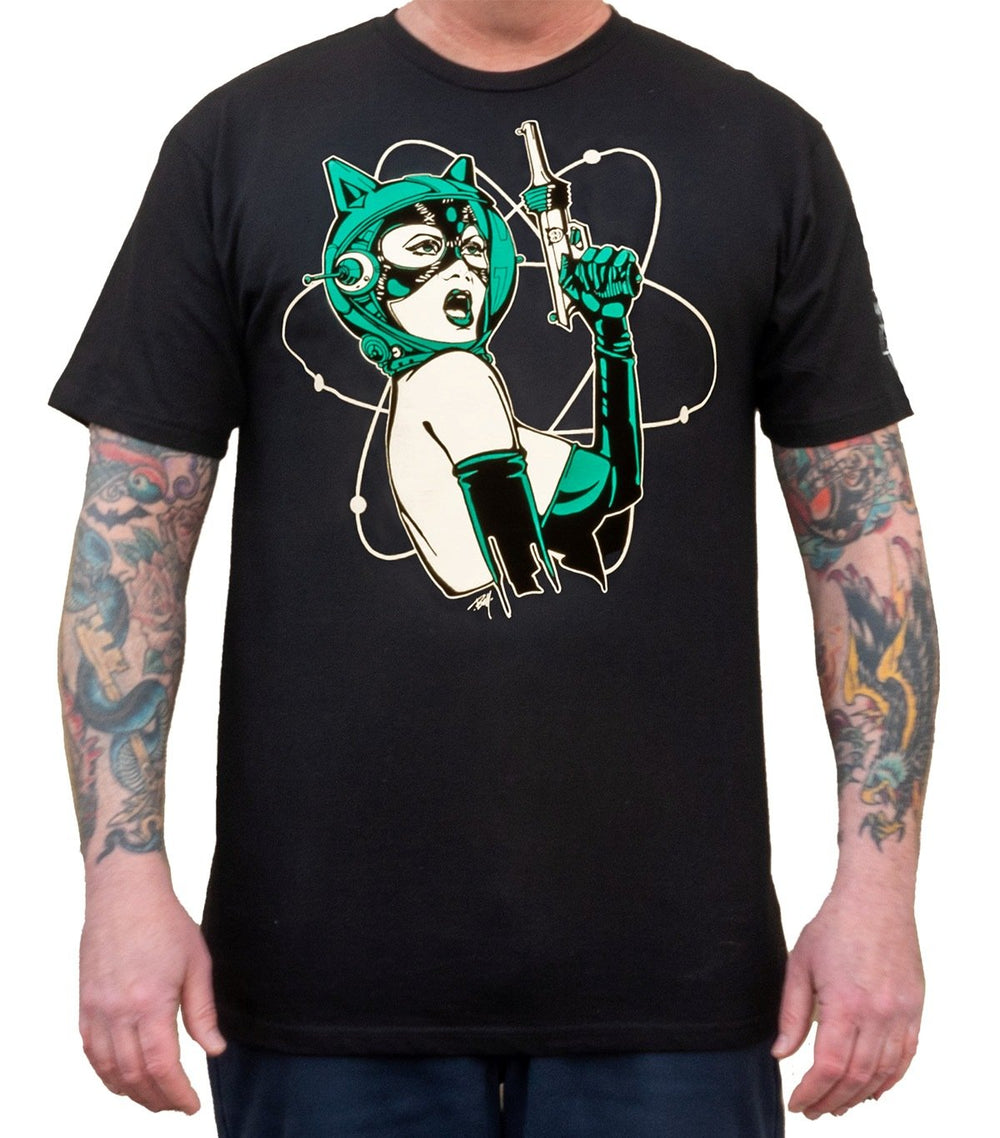 Black Market Art Company Space Pussy Men's T-Shirt