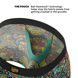 The Spaced Out | Shinesty X Killer Acid Ball Hammock® Pouch Underwear