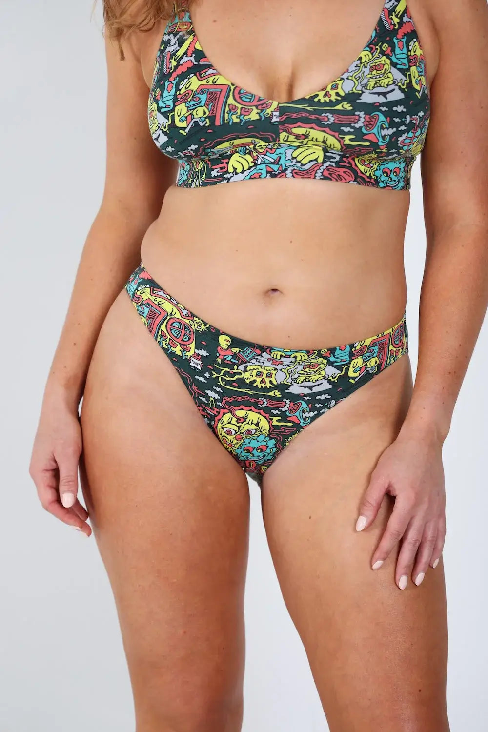 The Spaced Out | Shinesty X Killer Acid Modal Bikini Underwear - Shinesty - Flyclothing LLC