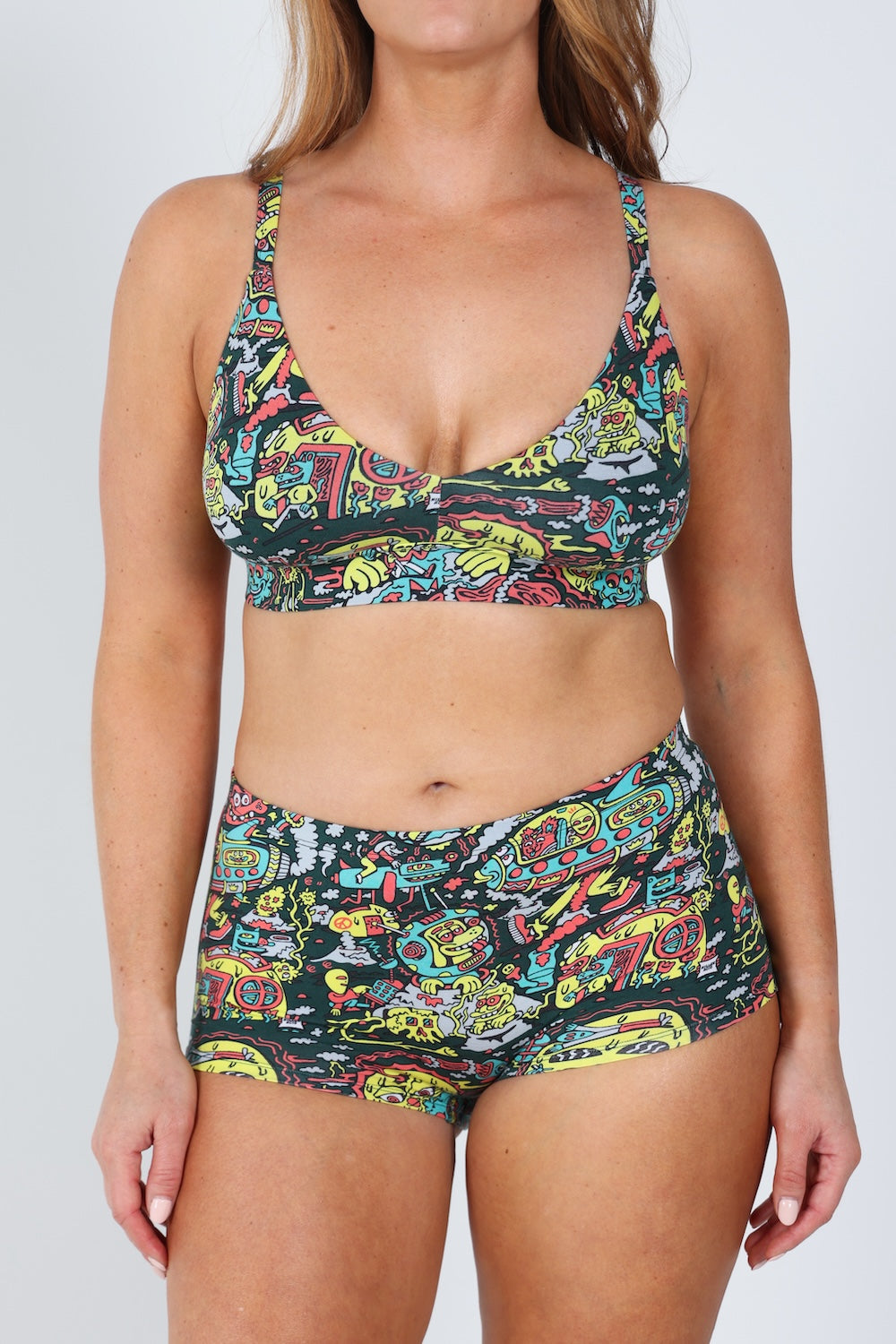 The Spaced Out | Shinesty X Killer Acid Modal Boyshort Underwear