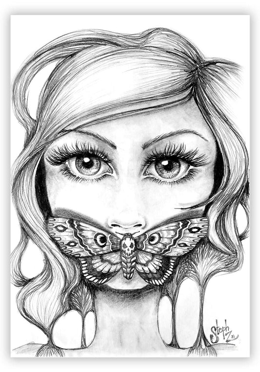 Black Market Art Company Speak of Death Print - Black Market Art Company - Flyclothing LLC