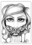 Black Market Art Company Speak of Death Print