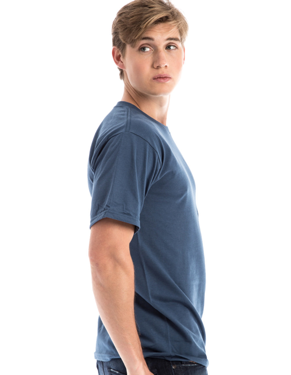 Retro Ring-Spun Crew Neck T-Shirt 2100 - SpectraUSA - Flyclothing LLC