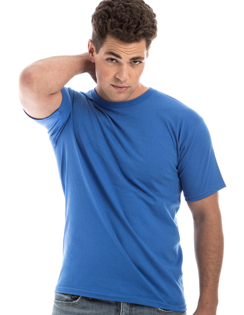 Retro Ring-Spun Crew Neck T-Shirt 2100 - SpectraUSA - Flyclothing LLC