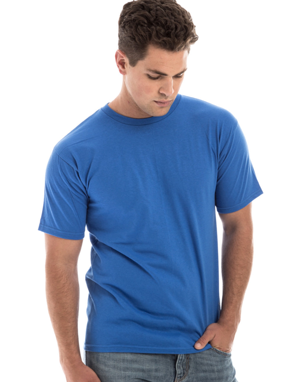 Retro Ring-Spun Crew Neck T-Shirt 2100 - SpectraUSA - Flyclothing LLC