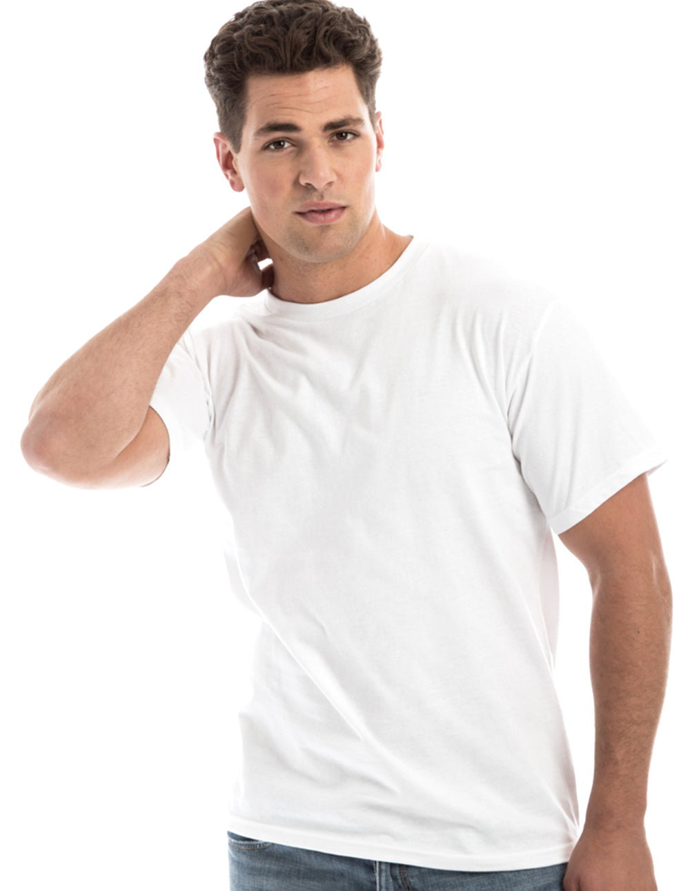 Retro Ring-Spun Crew Neck T-Shirt 2100 - SpectraUSA - Flyclothing LLC