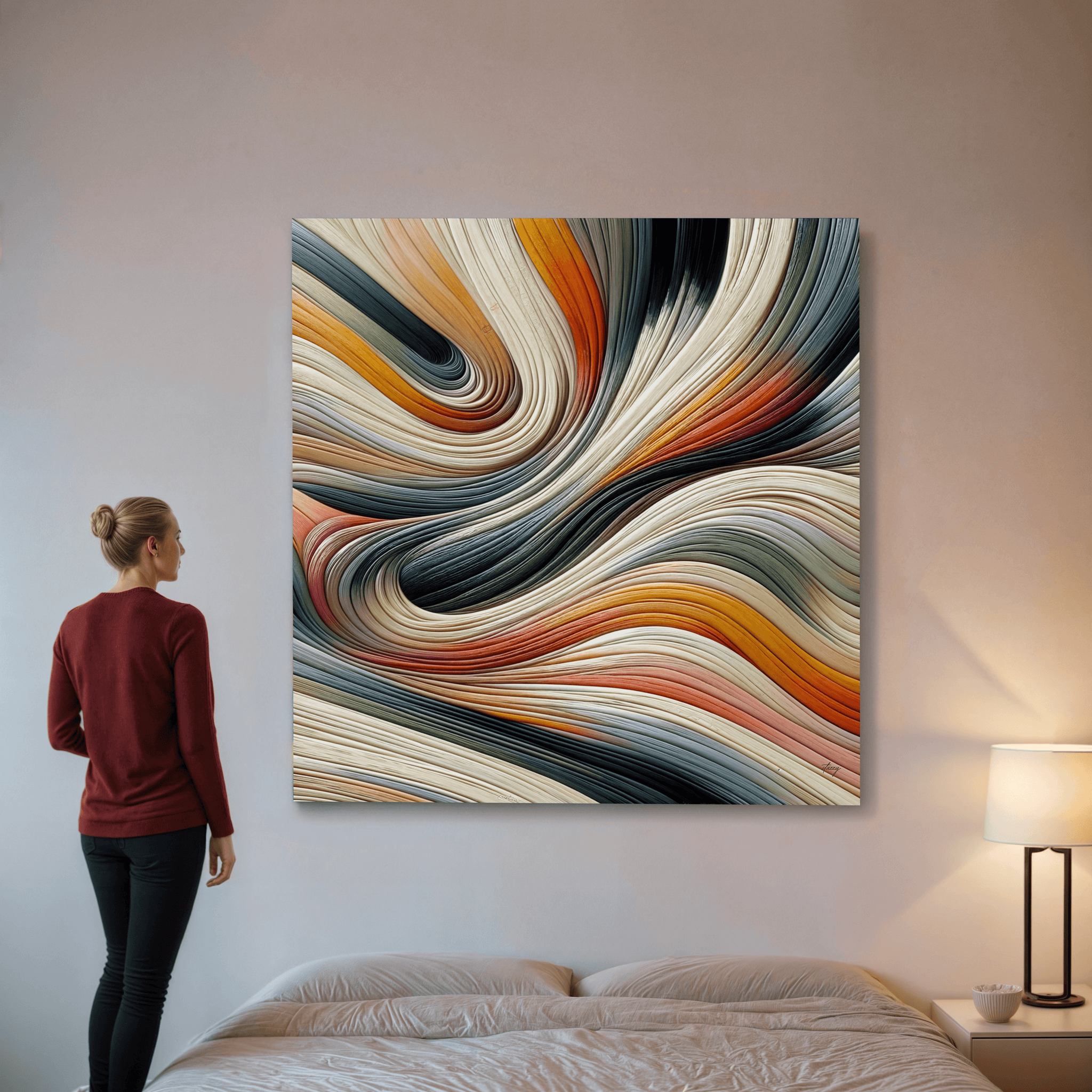 Canvas Print: "Spectral Swirl" - Tailored Canvases - Flyclothing LLC