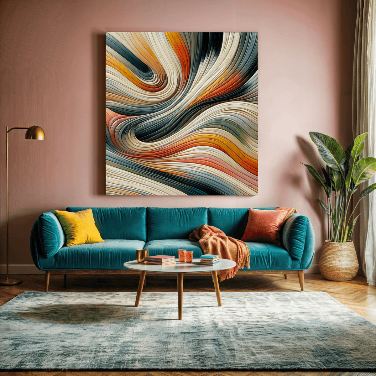 Canvas Print: "Spectral Swirl" - Tailored Canvases - Flyclothing LLC