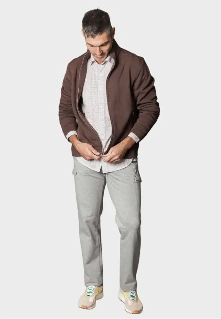 Spectrum Check Long Sleeve Tech Shirt - Buki - Flyclothing LLC