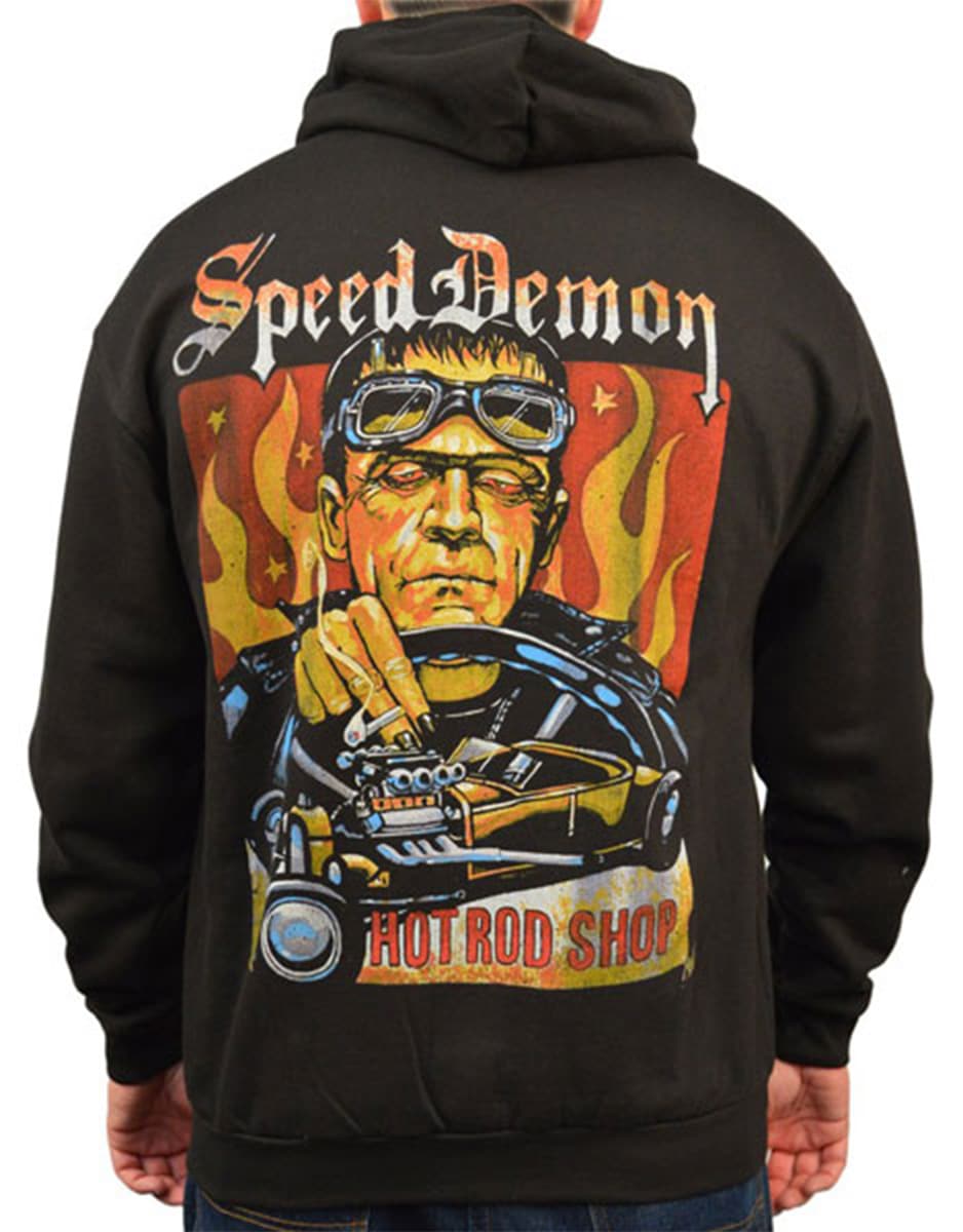 Black Market Art Company Speed Demon Men's Zip Hoodie
