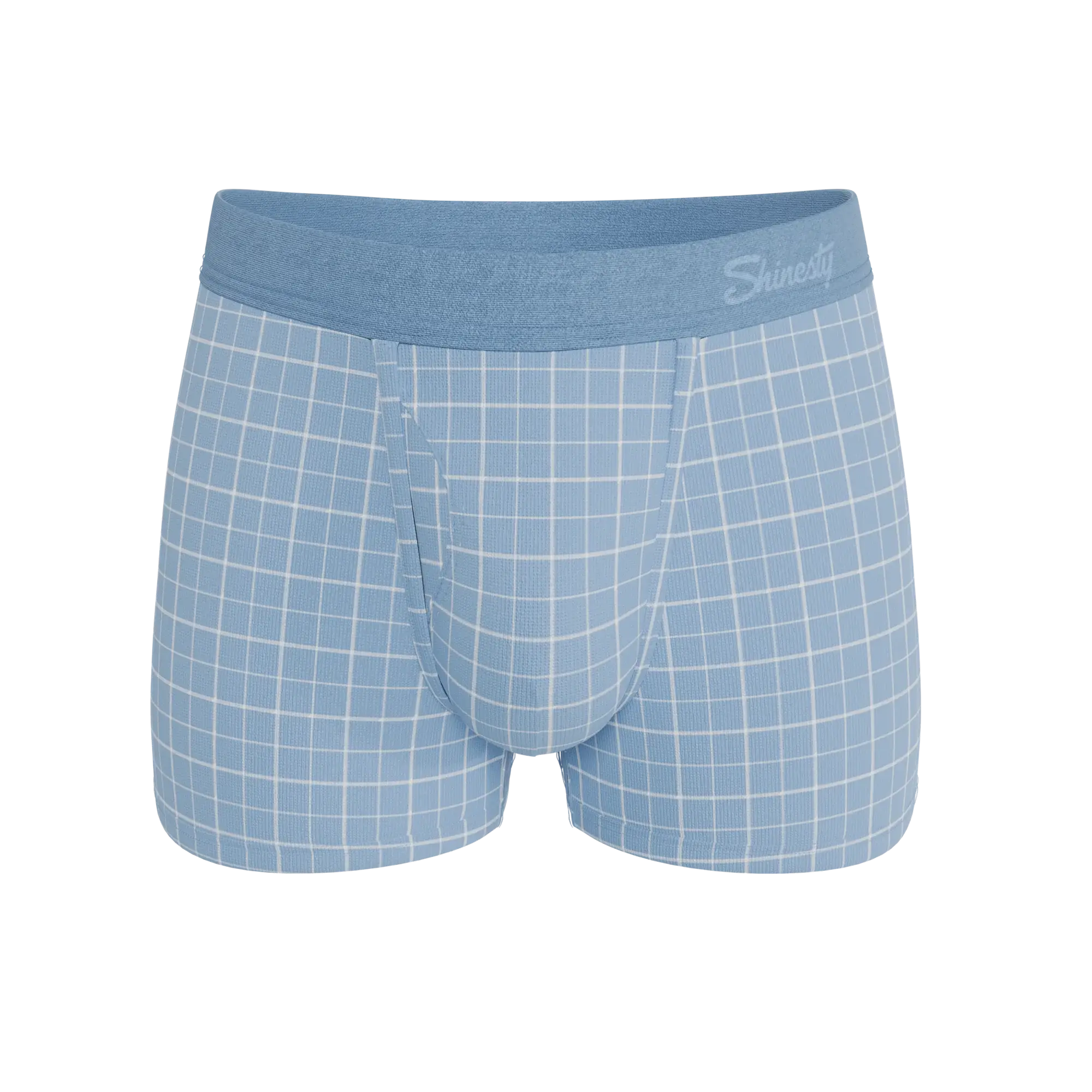 The Spick & Span | Window Pane Plaid Ball Hammock® Pouch Trunks Underwear - Shinesty - Flyclothing LLC