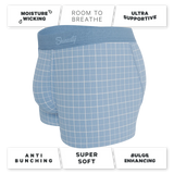 The Spick & Span | Window Pane Plaid Ball Hammock® Pouch Trunks Underwear - Shinesty - Flyclothing LLC