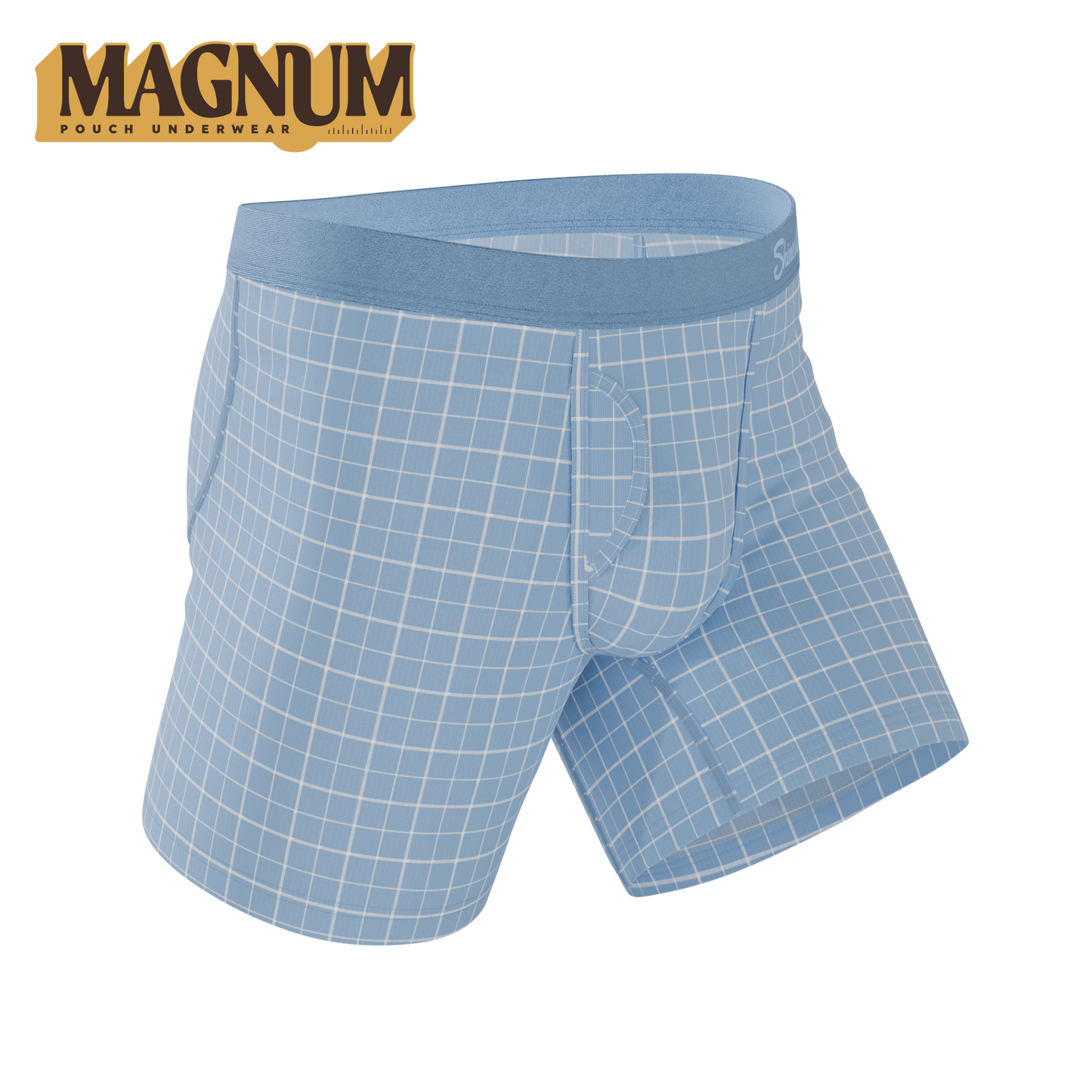 The Spick & Span | Window Pane Plaid Ball Hammock® Magnum Big Pouch Underwear