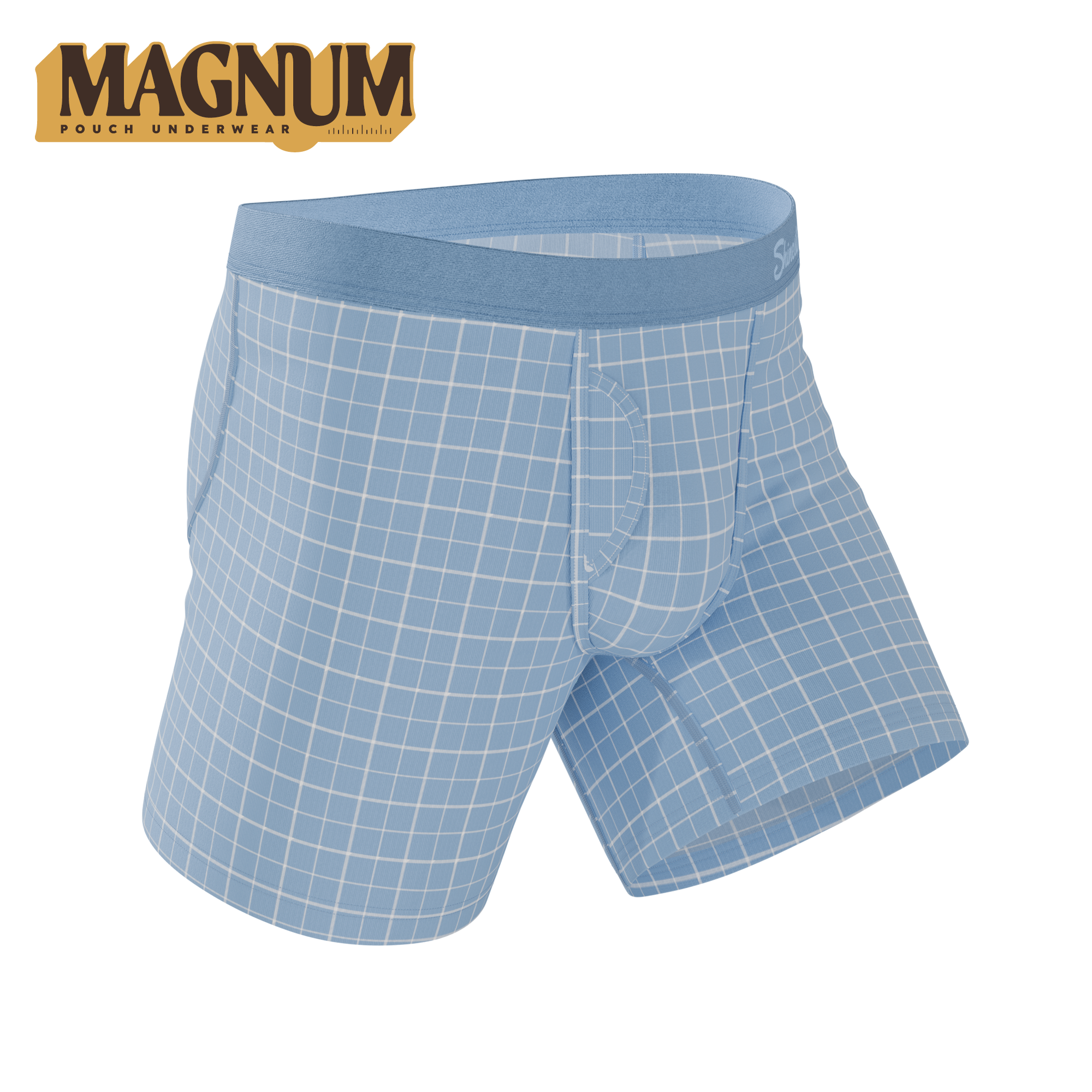 The Spick & Span | Window Pane Plaid Ball Hammock® Magnum Big Pouch Underwear
