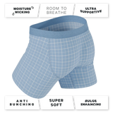 The Spick & Span | Window Pane Plaid Ball Hammock® Pouch Underwear - Shinesty - Flyclothing LLC