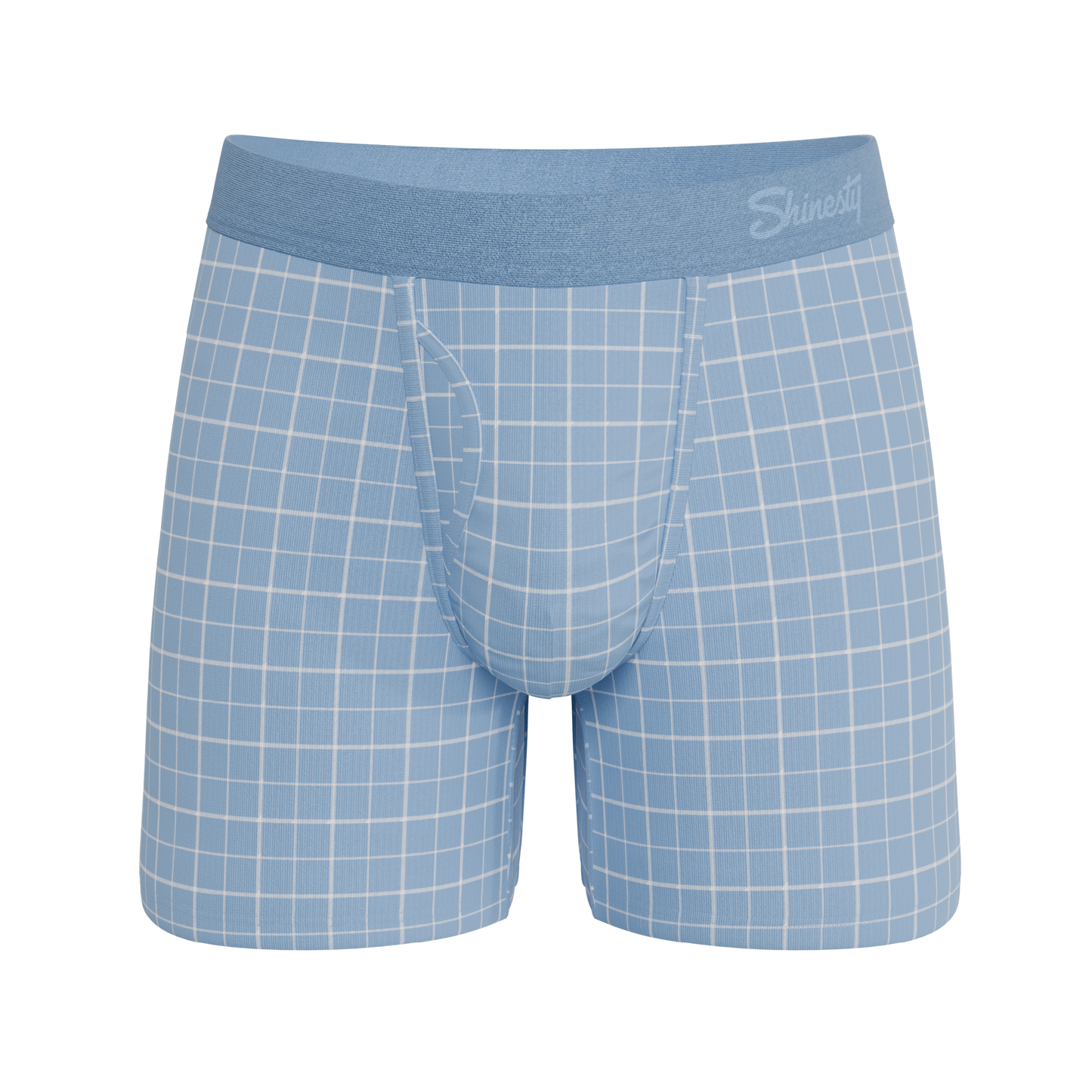 The Spick & Span | Window Pane Plaid Ball Hammock® Pouch Underwear With Fly