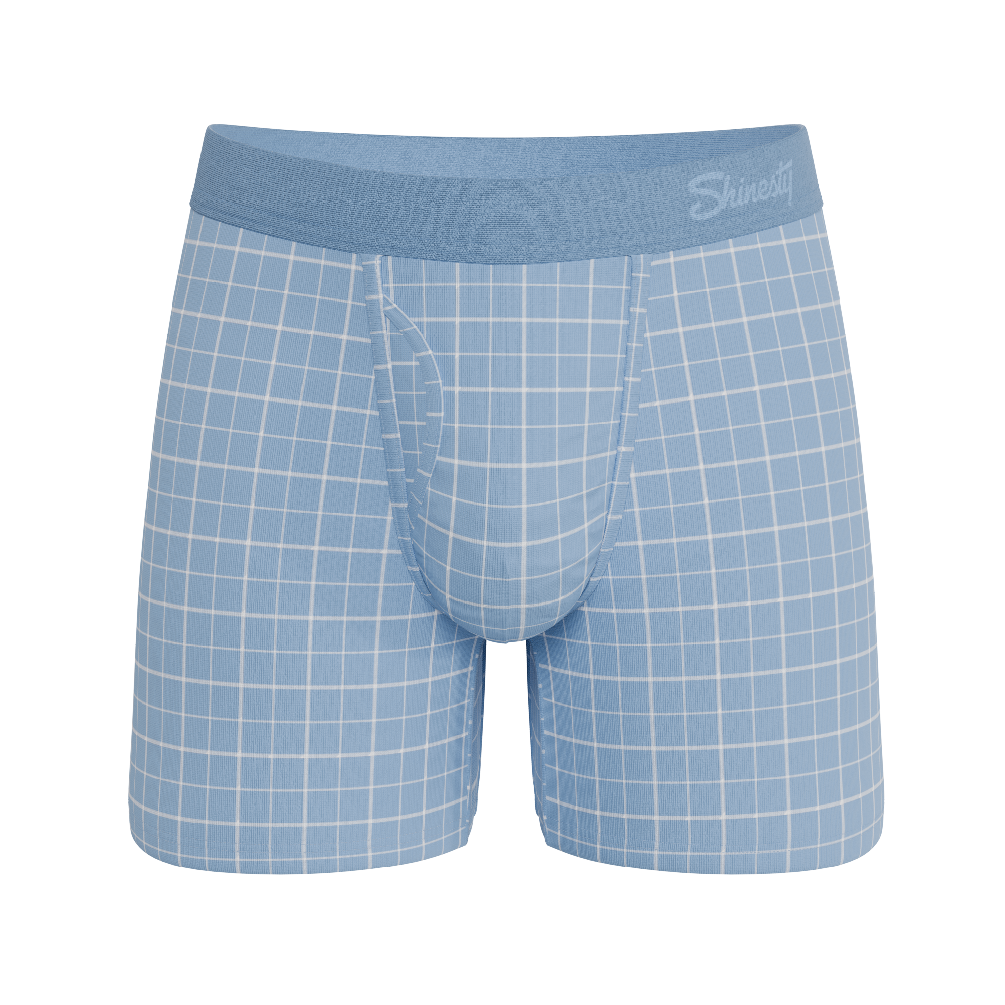 The Spick & Span | Window Pane Plaid Ball Hammock® Pouch Underwear With Fly