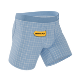 The Spick & Span | Window Pane Plaid Ball Hammock® Pouch Underwear With Fly