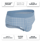 The Spick & Span | Window Pane Plaid Ball Hammock® Pouch Underwear Briefs