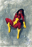 Black Market Art Company Spider Girl Print