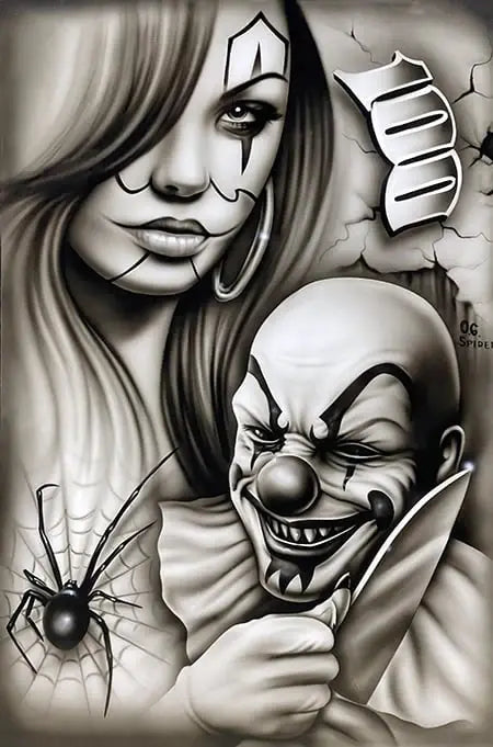 Black Market Art Company Spiders Web Print - Black Market Art Company - Flyclothing LLC