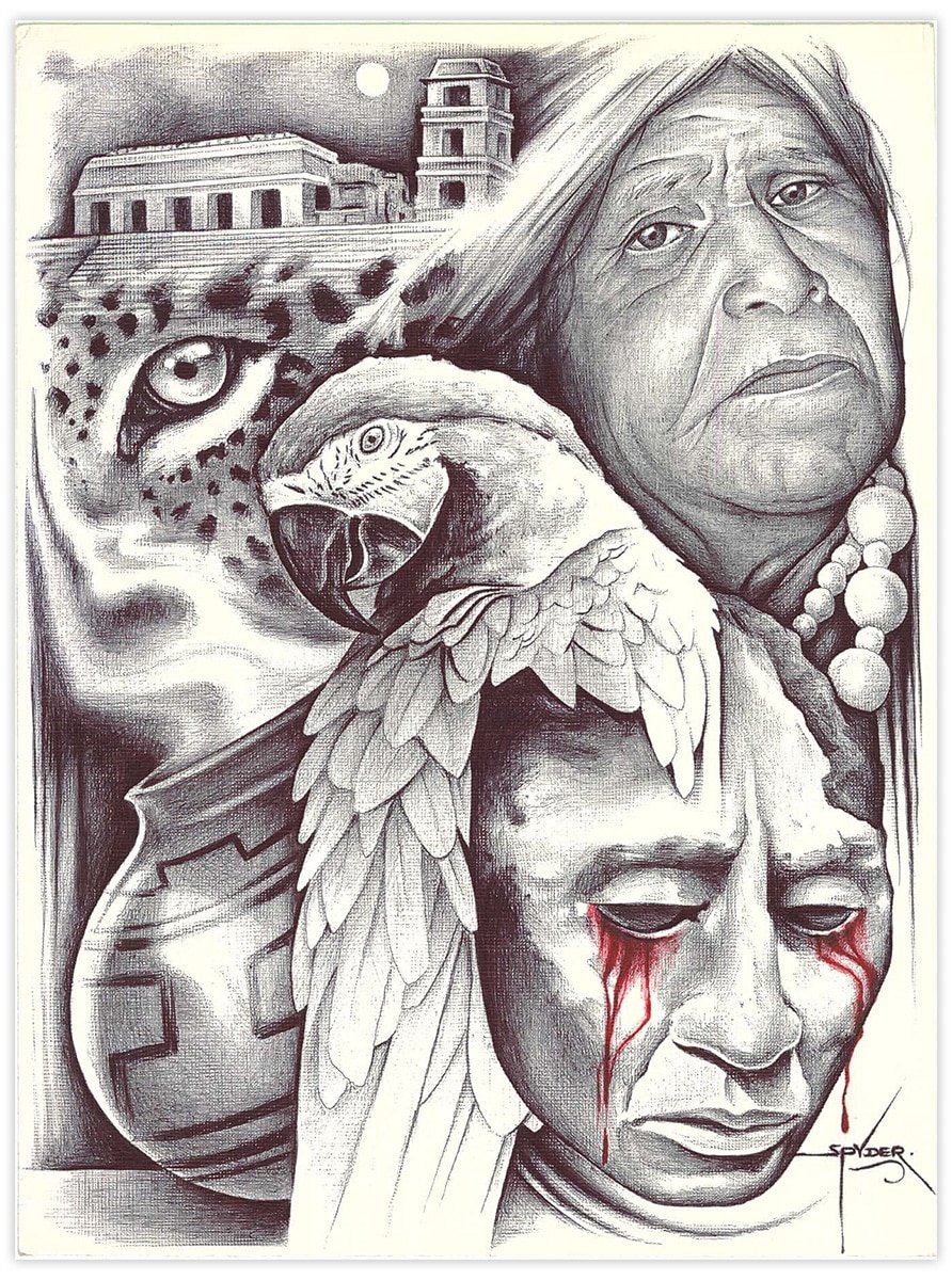 Black Market Art Company Spirit of Chiapas Print