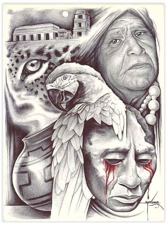 Black Market Art Company Spirit of Chiapas Print - Black Market Art Company - Flyclothing LLC