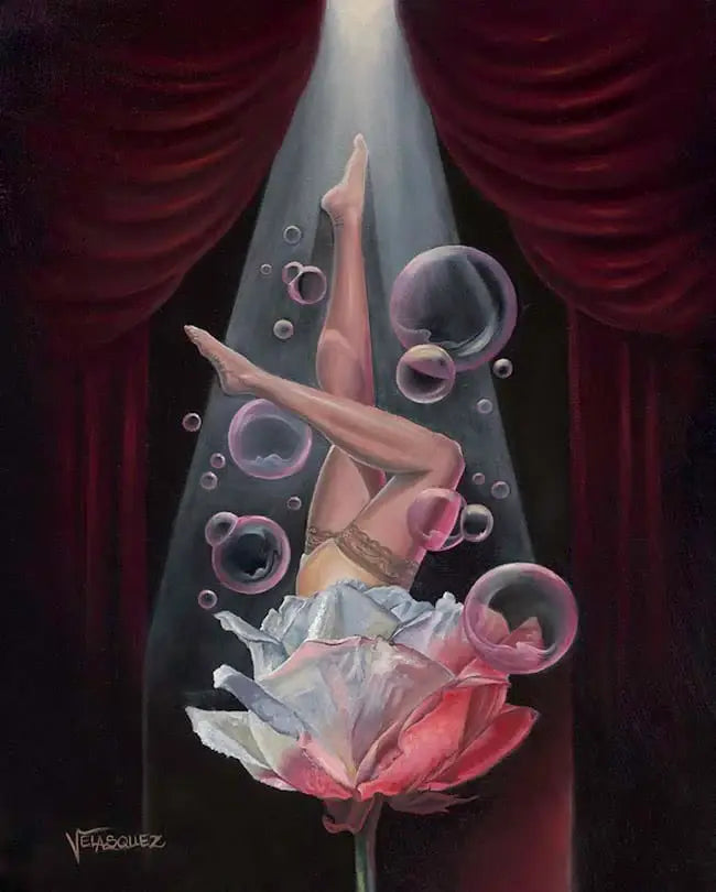 Black Market Art Company Spirit of Burlesque Print - Black Market Art Company - Flyclothing LLC