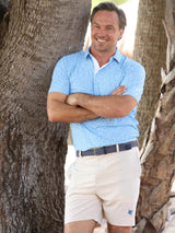 Spirits Print Polo - White Water Life - Flyclothing LLC
