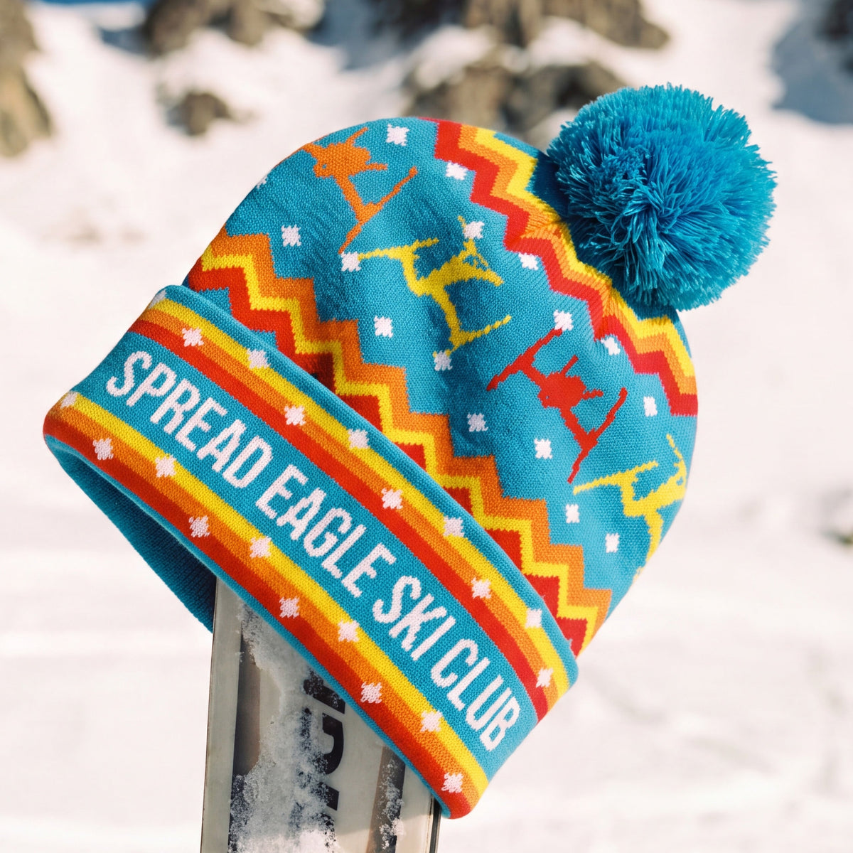 The Spread Eagle Ski Club | Primary Skiers Ski Beanie