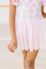 Springtime Bows S/S Twirl Leotard - Mila & Rose ® - Flyclothing LLC