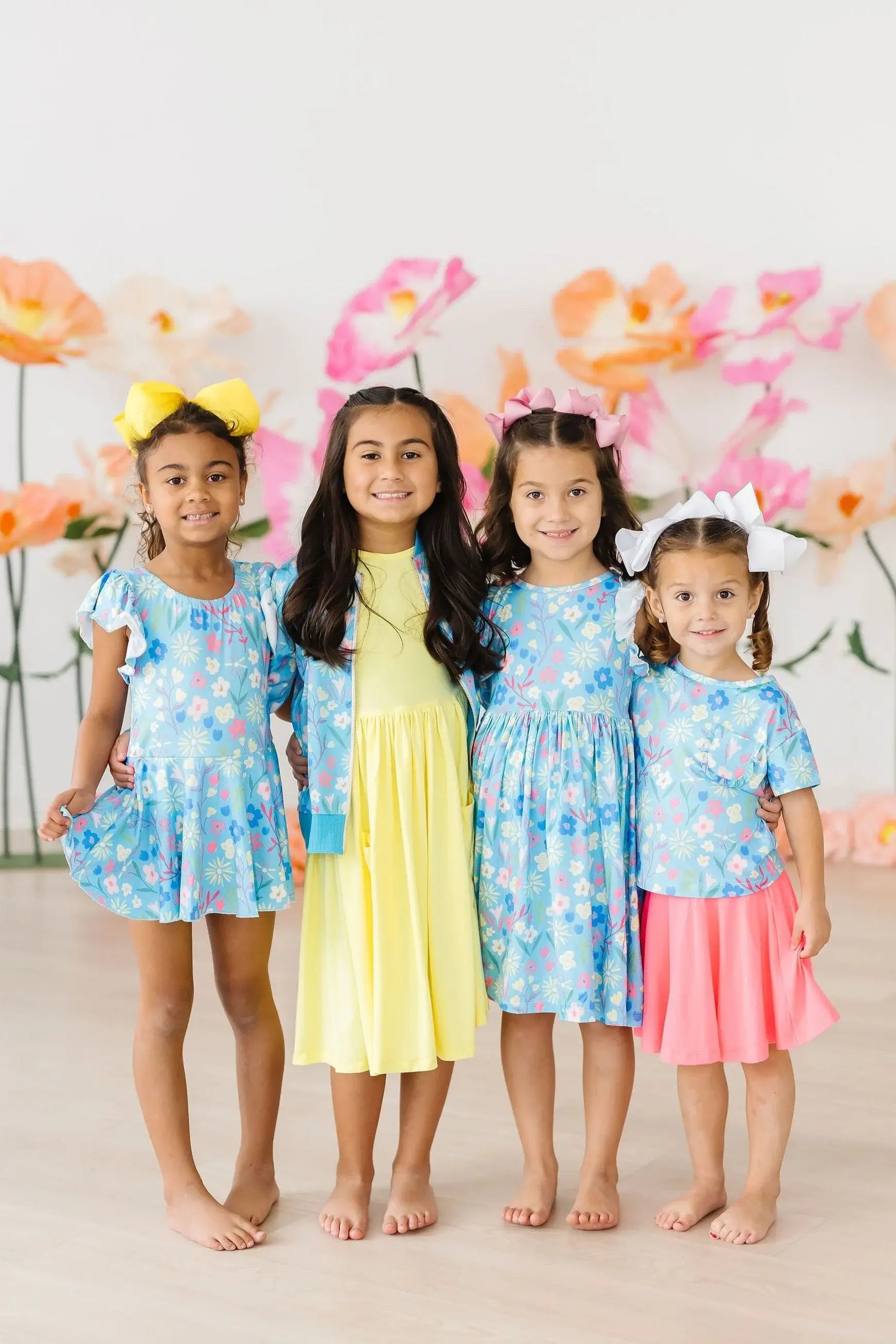 Springtime Splendor S/S Twirl Leotard - Mila & Rose ® - Flyclothing LLC
