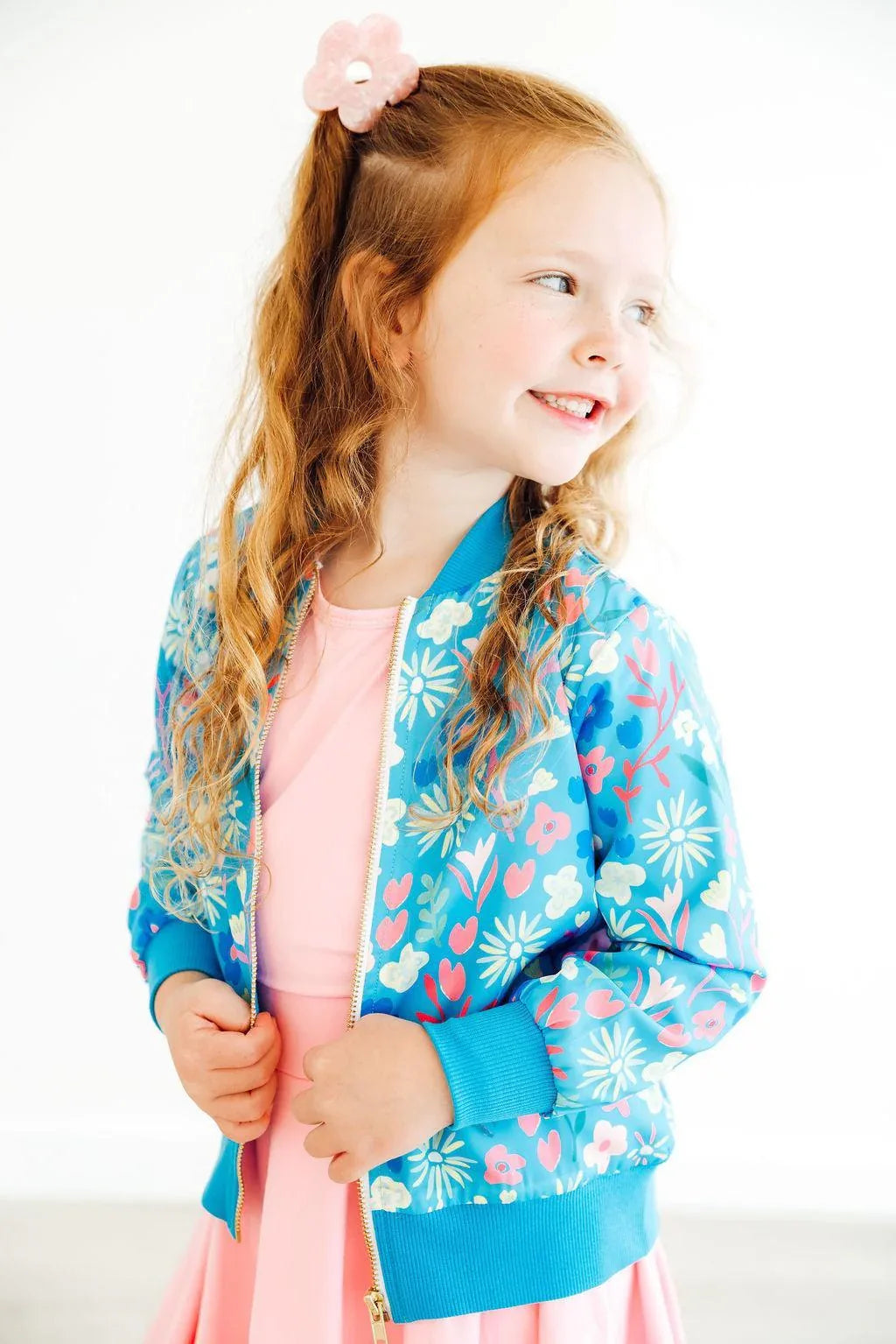 Springtime Splendor Satin Jacket - Mila & Rose ® - Flyclothing LLC