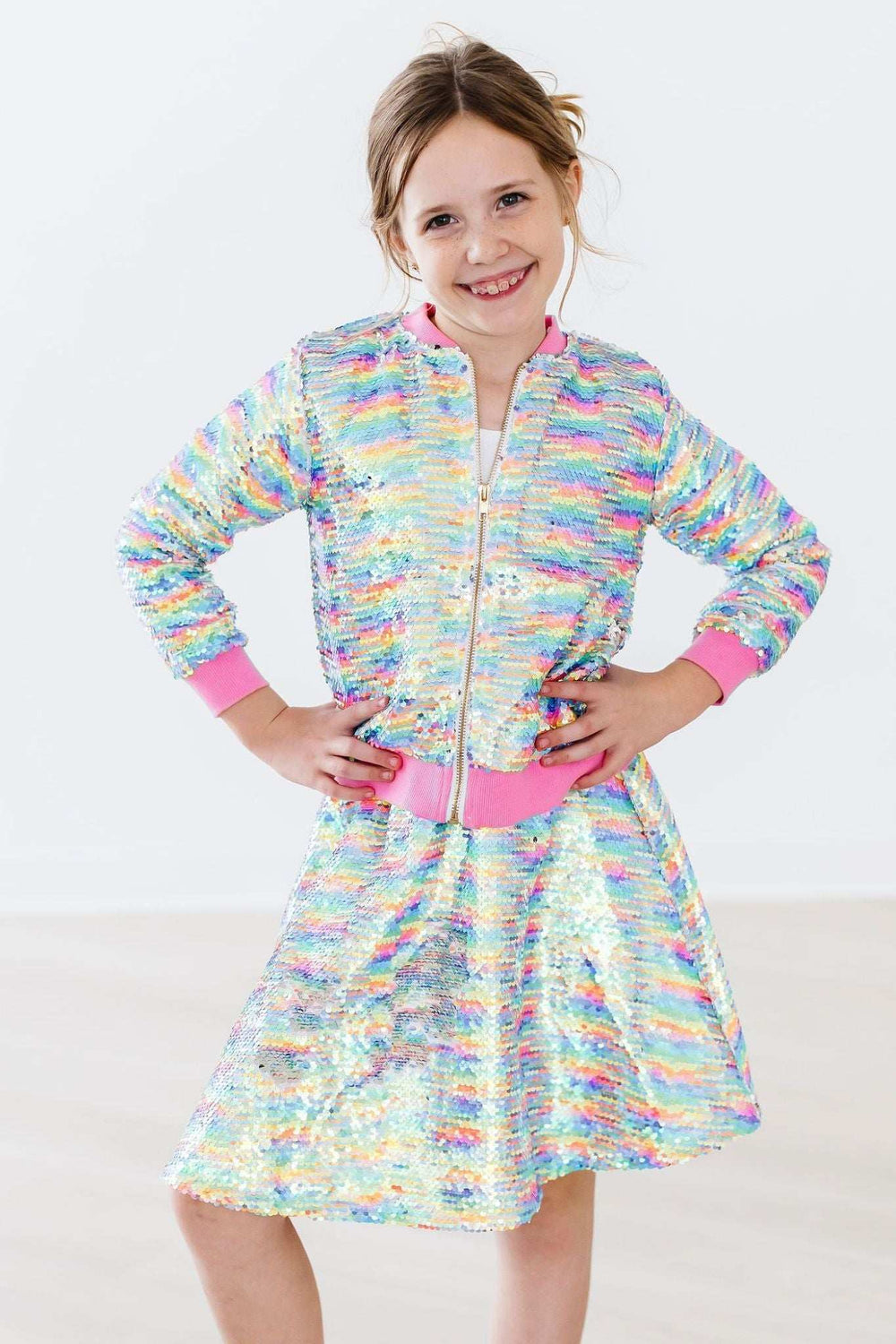 Sprinkles Flip Sequin Jacket - Mila & Rose ® - Flyclothing LLC