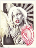 Black Market Art Company Spyder& Victoria Print