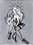 Black Market Art Company St Ice Painting Print