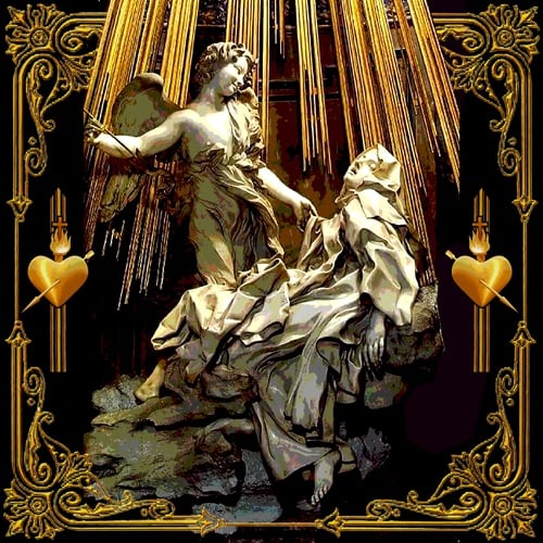 Black Market Art Company St. Theresa Print