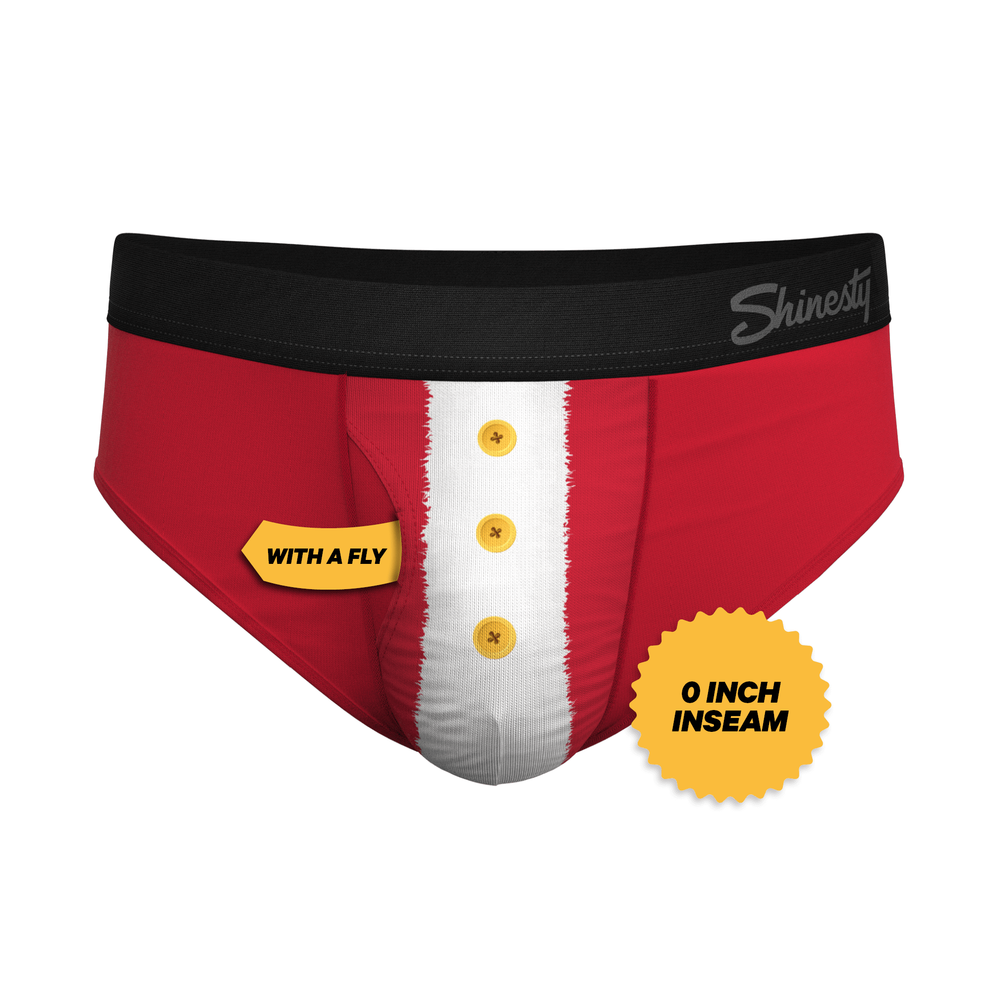 The St. Knickers | Santa Belt Ball Hammock® Pouch Underwear Briefs - Shinesty