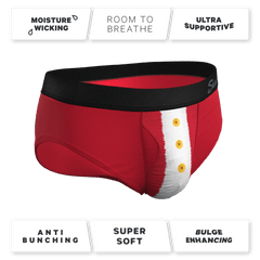The St. Knickers | Santa Belt Ball Hammock® Pouch Underwear Briefs - Shinesty
