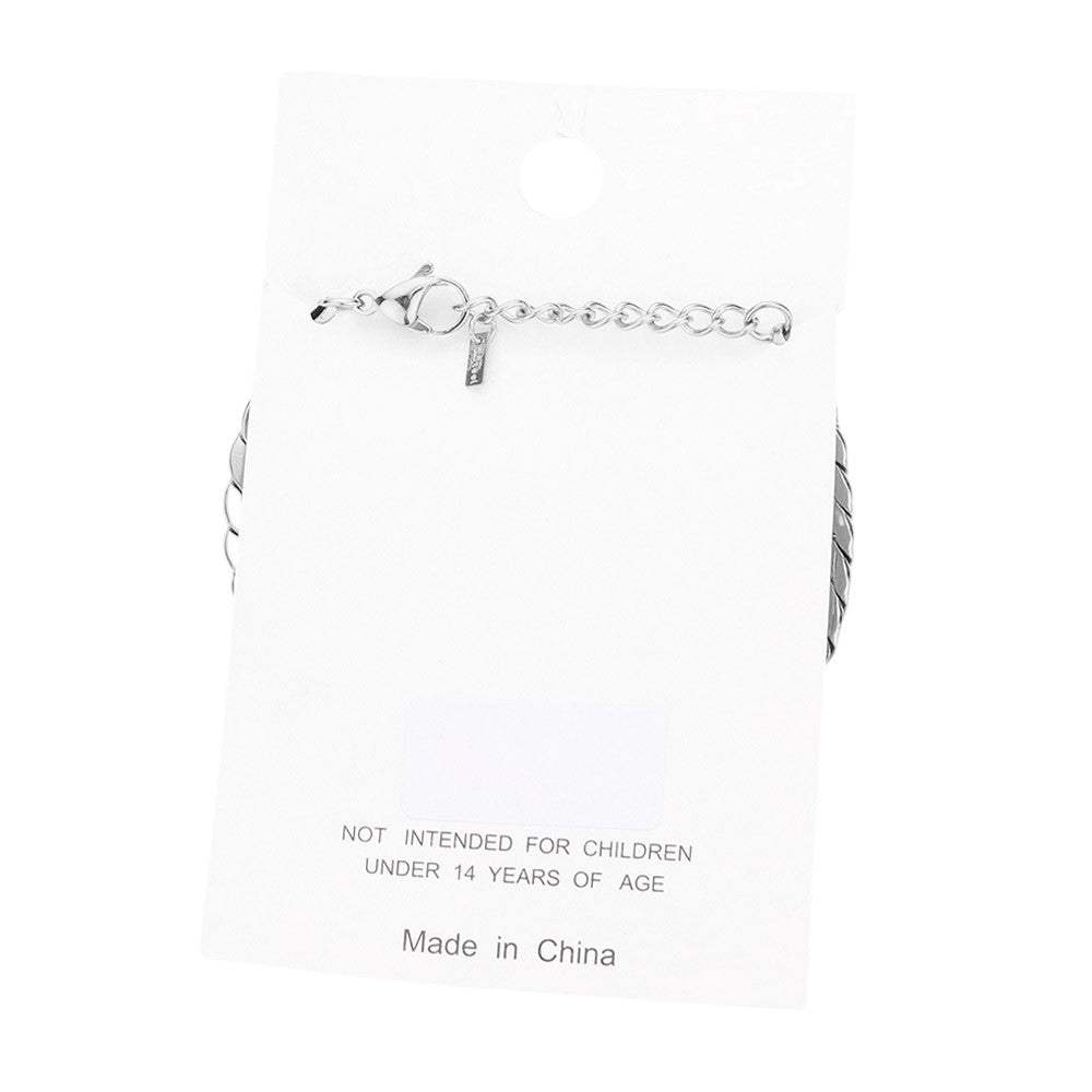 Stainless Steel Metal Chain Bracelet - Madeline Love - Flyclothing LLC