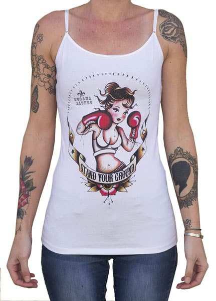 Black Market Art Company Stand Your Ground Women's Camisole - Black Market Art Company - Flyclothing LLC