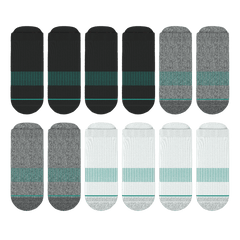 The Staple | Heel Hammock™ Ankle Socks 12 Pack - Shinesty